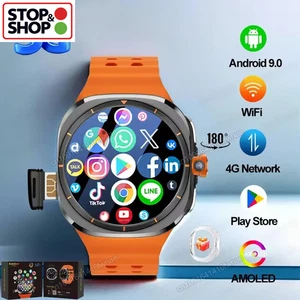 2025 New Smart Watch 4G/5G SIM Full Netcom Wifi NFC GPS 32GB Watches for Man 32G - Picture 1 of 28