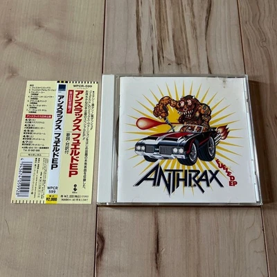 Japan Edit ANTHRAX FUELED EP CD with Obi 1996 Punk Hardcore Foto 1 de 3
