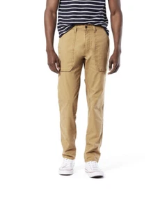 Signature by Levi Strauss S67 Athletic Utility Taper Pants Flex Brown Mens Sz 28 - Picture 1 of 5