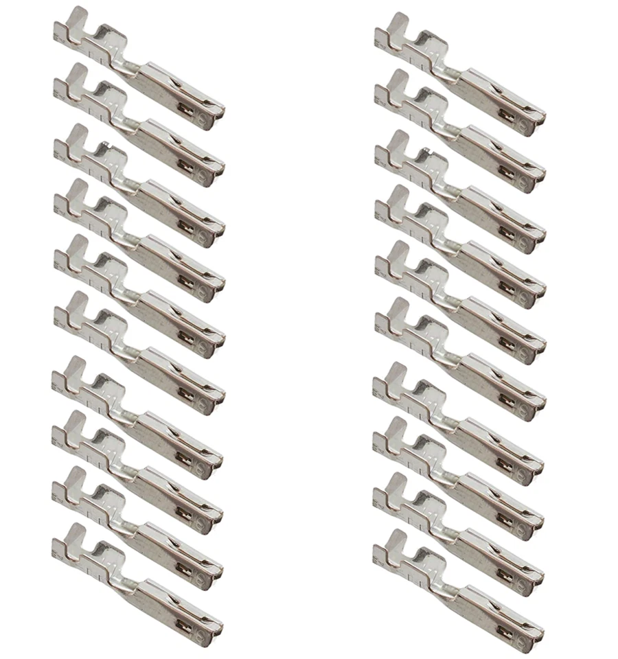 [20x] Female Molex Crimp Terminals, Harley BLACK Waterproof, MX150 - Image 1 of 1