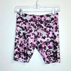 Converse Pink Foam High Waist Spandex Athletic Spandex Shorts Size Girls Large - Picture 1 of 12