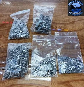 Peterbilt 379 359 grill surround hood hardware kit stainless Philips head new - Picture 1 of 4