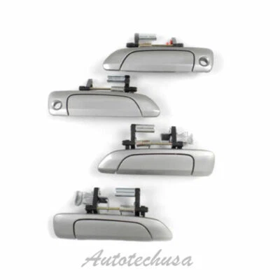 01-05 Para Honda Civic Conjunto 4 YR528M Shoreline Mist Ouro Maçaneta Externa DS312 - Imagem 1 de 3