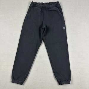 Patagonia Fitz Roy Icon Uprisal Sweatpants Womens XS Black Drawstring Jogger EUC - Picture 1 of 16