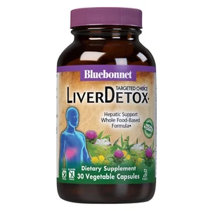 Bluebonnet Targeted Choice Liver Detox 30 Veg Capsules - Picture 1 of 5
