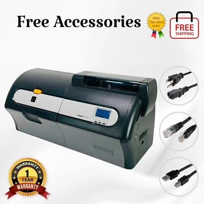 BUNDLE Zebra ZXP Series 7 Dual-Sided ID Card Printer USB Ethernet  1 YR WARRANTY - Image 1 of 4