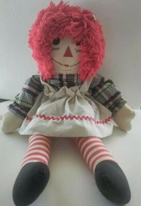 VINTAGE Raggedy Ann 25-inch long cloth doll  - Picture 1 of 7