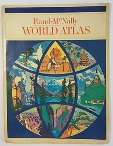 Atlas Maps 1962 Rand McNally World Soft Cover E2A - Picture 1 of 5