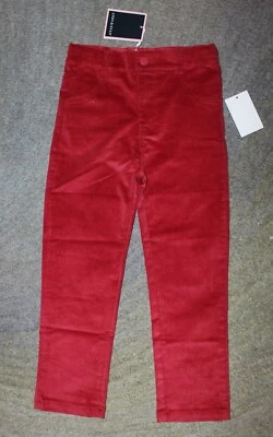 Pantalones de pana rojos Andy & Evan para niñas - talla 6 - nuevos con etiquetas Foto 1 de 4