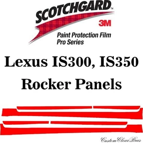 3M Scotchgard Paint Protection Pro Series 2021 2022 2023 2024 Lexus IS300 IS350 - Picture 1 of 3