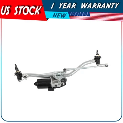 New Brand Wiper Motor With Linkage Assy For BMW X3 E83 2004-2010 Front Left Foto 1 de 4