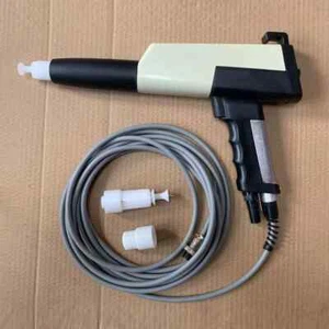 Manual Electrostatic powder coating spray gun with nozzle and HV cascade for PG1 - Bild 1 von 4
