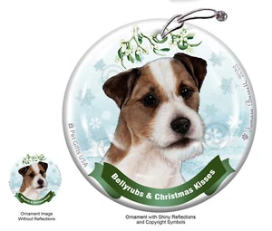 Adorno de Rubinas y Besos - Doble Abrigo Bronceado Tri Russell Terrier - Imagen 1 de 1