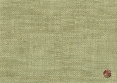 100% Cotton Fabric, SAGE OLIVE GREEN - The LOOK of Burlap, Quilting Crafts - BTY - Image 1 of 2