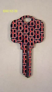 BOSTON RED SOX KWIKSET HOUSE KEY BLANK - Picture 1 of 1