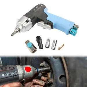 Mini Air Impact Wrench Spanner Tool Kit 1/4 inch Square Drive Strong Rear - Picture 1 of 5