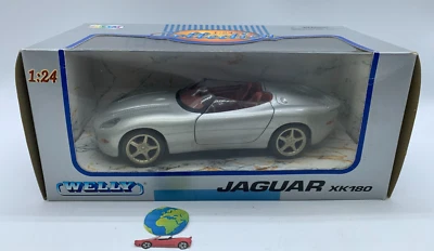 Welly Jaguar XK 180, modello in scala 1:24 - 1:25, (2791), vintage - Immagine 1 di 4