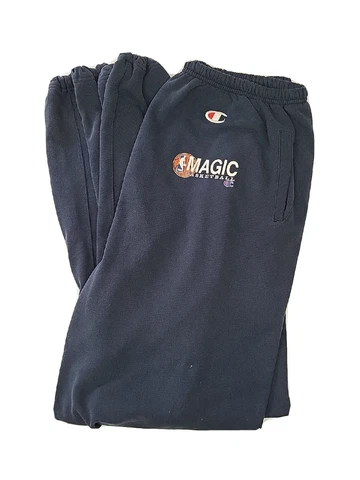 Vtg 90s Champion Orlando Magic Basketball Sweatpants NBA 3XL Game Team Issue? Cover