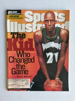 Sports Illustrated Magazine May 3, 1999 Kevin Garnett - Laura Baugh - JH - Image 1 of 2