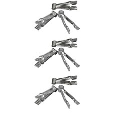 9 pz strumenti per cuocere torte clip in pizzo fondente crimping