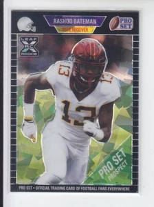 2021 Leaf Pro Set Metal RASHOD BATEMAN RC 1989 XRC Black Cracked Ice 01/20 - Picture 1 of 2