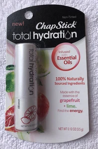 ChapStick Total Hydration Essential Oils Lip Balm Energy Grapefruit + Lime - Picture 1 of 2