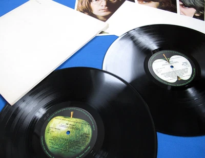 The BEATLES * White Album * 1968 1st Press UK 'Stereo' LP No.0399181 * FULL SET! Foto 1 de 4