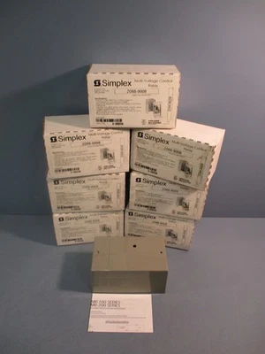 Lot of (7) SIMPLEX 2088-9008 Multi-Voltage Control Relay, Enclosured Mounted - Image 1 of 4