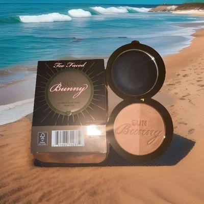 Too Faced Sun Bunny CALIFORNIA GLOW Radiant DUO Tone Bronzer 8oz. NIB MRSP $38 - Image 1 of 4