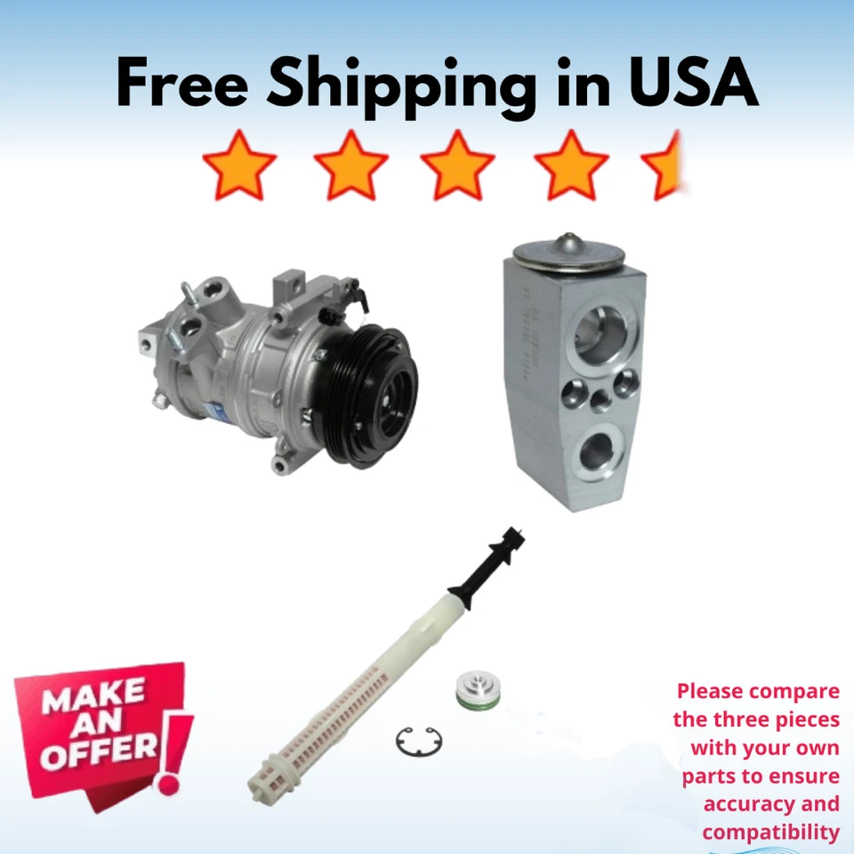 Kit Compressor A/C Fit Lincoln Navigator 2015-2017, Ford F-150 2011-2014 - Изображение 1 из 1