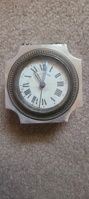 Reloj Carruaje Francés Circa 1900 Hecho en Francia Foto 1 de 3