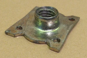 T-Stück Mutter - Stahl - gelb Zink Finish - 1/2"-13 Quellgewinde - große T-Mutter - Bild 1 von 4