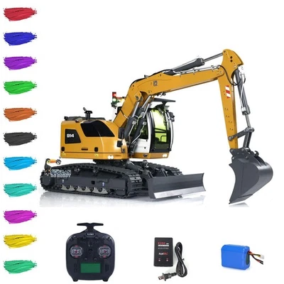 1/14 Fernsteuerung RC Hydraulikbagger 914 5Wege-Ventil RTR W/Sound ST8 Radio  - Bild 1 von 4