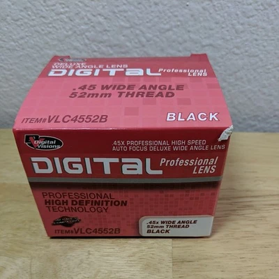 Digital Visions .45 WIDE ANGLE 52mm THREAD - Digital Professional lens - Image 1 of 4