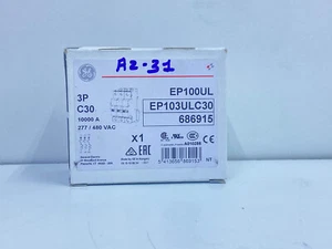 General Electric EP103UL CIRCUIT BREAKER 3P C30 10000A 277/480 VAC , AZ-31 - Picture 1 of 7