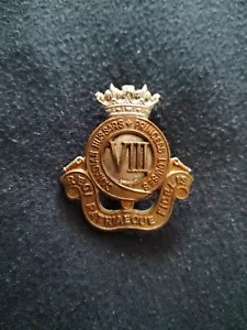 US Made 8th Canadian Hussars Princess Louise's Officer's Cap Badge GEMSCO NYC - Picture 1 of 6
