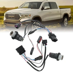 For 2013-2018 Ram 1500 2500 3500 Projector Headlight Lamp Wiring Harness Adapter - Picture 1 of 12