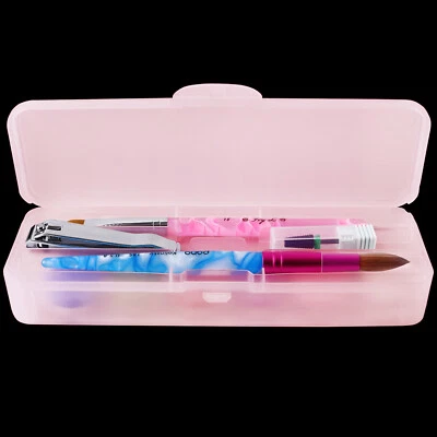 Beauticom Pink Double-Layer Personal Storage Case - For Professional Nail Art