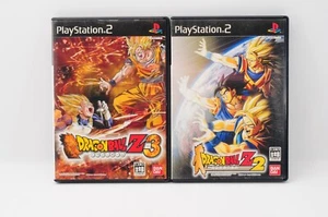 Lot 2 Dragon Ball Z 2 3 PS2 PlayStation 2 Japan JP Game #484 - Picture 1 of 7