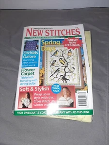 Counted Cross Stitch Kit Mary Hickmotts New Stitches Coming of Spring Sampler - Picture 1 of 4