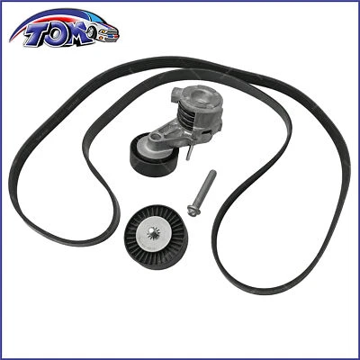 Serpentine Belt Drive Component Belt Drive Kit for BMW 128i 328i 330i 528i X3 X5 - Image 1 of 4