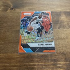 2016-17 Panini Prizm Kemba Walker Orange Wave Prizms /25