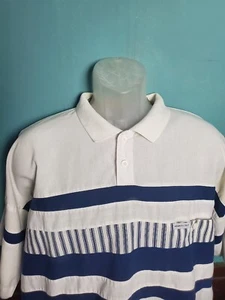Vintage Members Only Pullover 1/4 Button Up Casual Shirt Men's Size XL Pocket - Picture 1 of 10