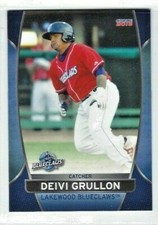 2016 Lakewood BlueClaws (High A-Philadelphia Phillies) Deivi Grullon
