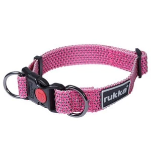 Anillo D ajustable duradero con cerradura de seguridad para perro Rukka estrella rosa caliente - Imagen 1 de 3