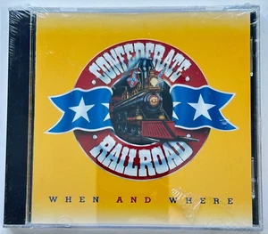 Confederate Railroad - When And Where CD New Factory Sealed 1995 Atlantic - Imagen 1 de 2