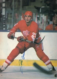 John Ogrodnick Detroit Red Wings Autographed 8 x 11 Magazine Page - Picture 1 of 1