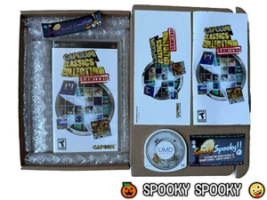 Capcom Classics Collection Remixed Sony PSP - NTSC-U/C USA VGC - Tracked - Picture 1 of 9