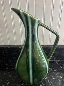 Rare Hull Art Pottery Continental Evergreen 56 Pitcher Vase - Picture 1 of 6
