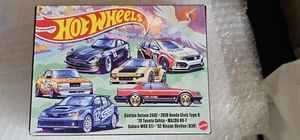 HOT WHEELS 2023 JAPANESE CLASSICS BOX SET NISSAN HONDA SUBARU MAZDA TOYOTA  - Picture 1 of 6